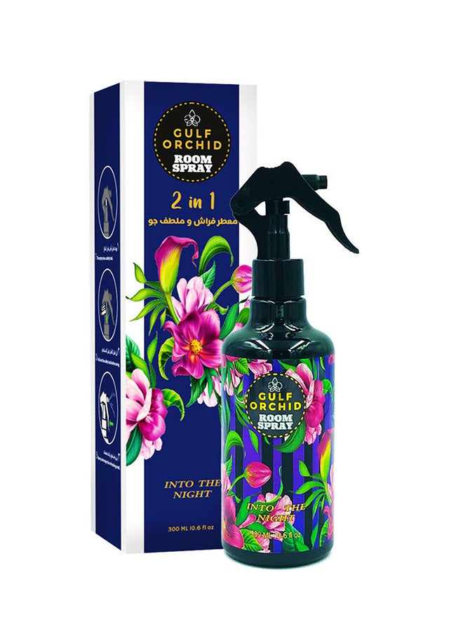 Gulf Orchid Into The Night Room Spray Blue 300ml  - Image 1