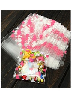 100-Piece Heart Shaped Candy Bags Set Multicolour - v1623048606/N48011905A_3