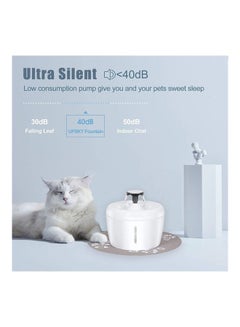 XiuWoo Automatic Pet Drinking Water Fountain White  - Image 5