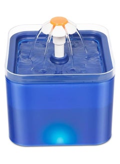XiuWoo Automatic Pet Drinking Water Fountain Blue  - Image 1