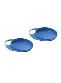 Nuvita 2-Piece Smart Dish Set - Blue  - Image 1