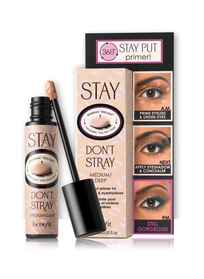 Benefit Cosmetics - Stay Don'T Stray Eyeshadow Primer For Concealers And Eyeshadows Beige - Image 1
