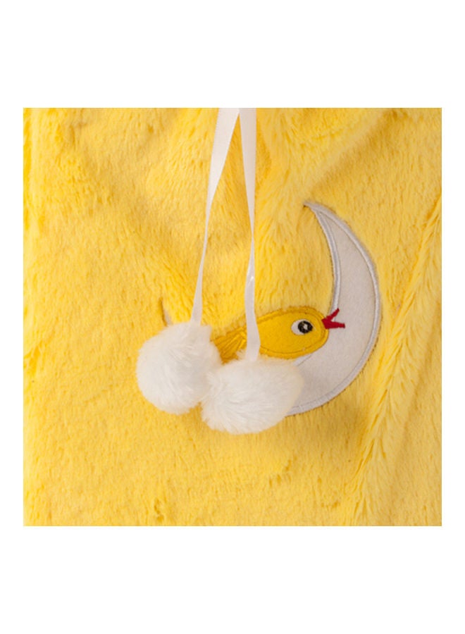 Biggdesign - Yellow Bird Hot Water Bag With Soft Plush Cover For Pain Relief - Image 1