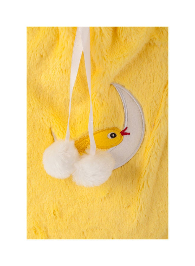 Biggdesign - Yellow Bird Hot Water Bag With Soft Plush Cover For Pain Relief - Image 1