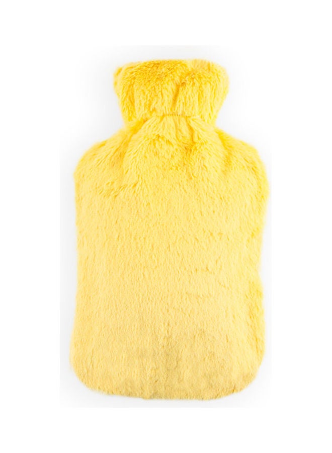 Biggdesign - Yellow Bird Hot Water Bag With Soft Plush Cover For Pain Relief - Image 1