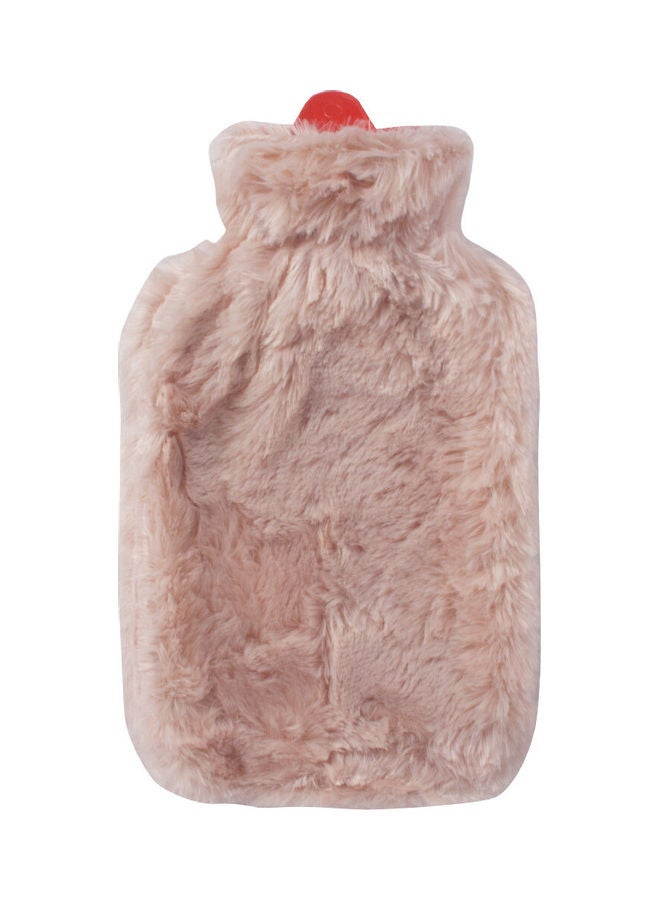 Pomegranate Hot Water Bag With Soft Plush Cover For Pain Relief Beige/Red/Pink 2Liters - v1623051453/N48014456A_5