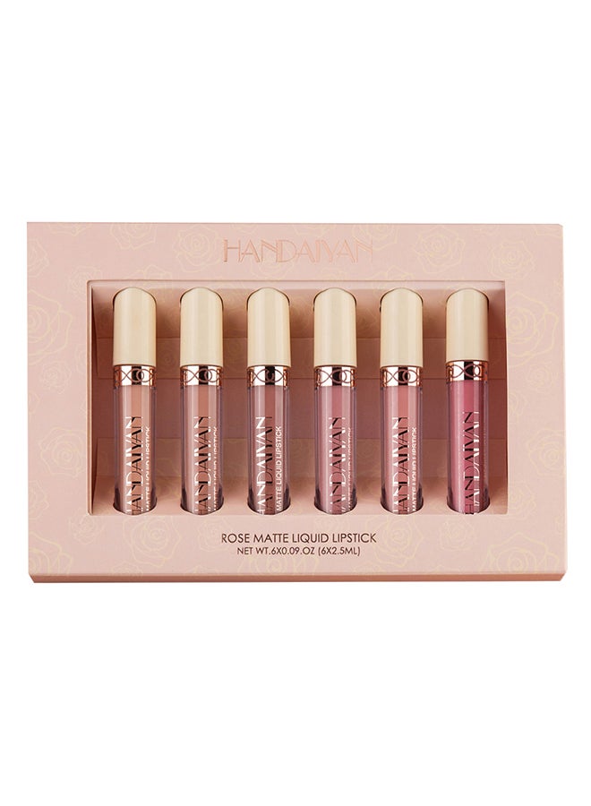 6-Piece Liquid Lipstick Set Nude Matte - v1623052642/N45193045A_1