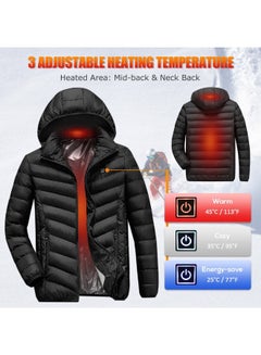 Generic USB Charging Heated Jackets Black  - Image 4