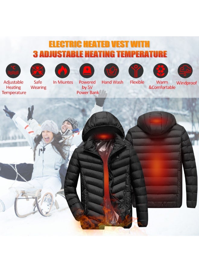 Generic - USB Charging Heated Jackets Black - Image 1