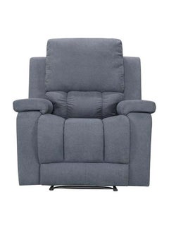 Recliner Chair With Rocking And Swivel Function Grey 93x105x98cm