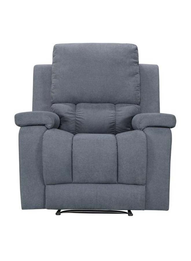Homez - Recliner Chair With Rocking And Swivel Function Grey 93x105x98cm - Image 1