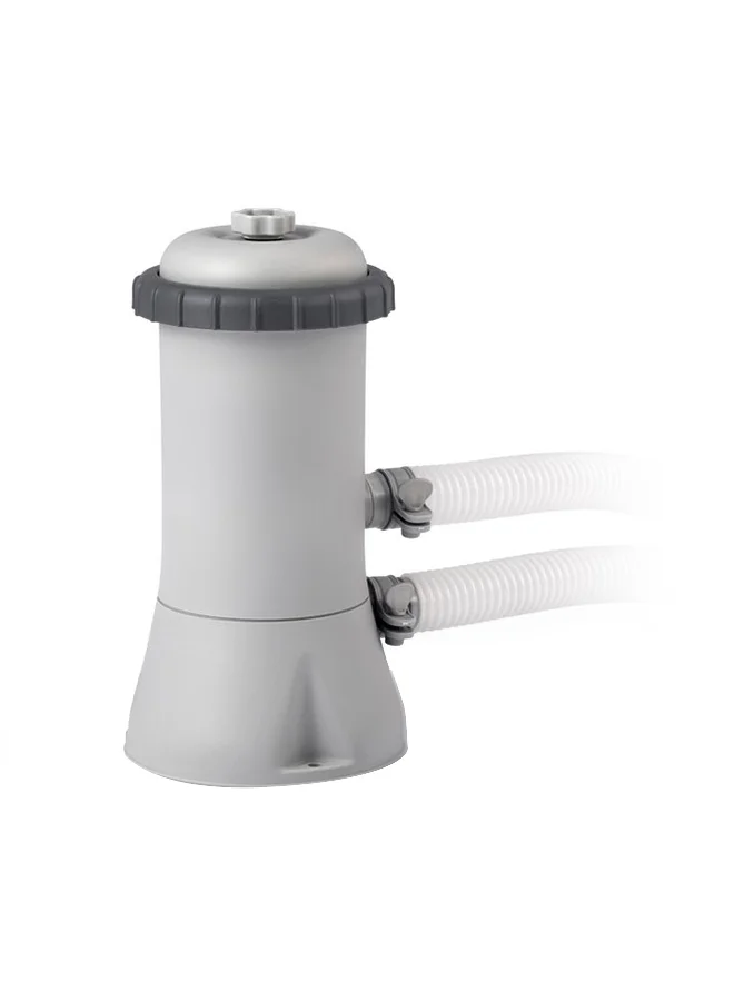 INTEX Krystal Clear Cartridge Filter Pump - 530 GPH 10.62x10.62x15inch