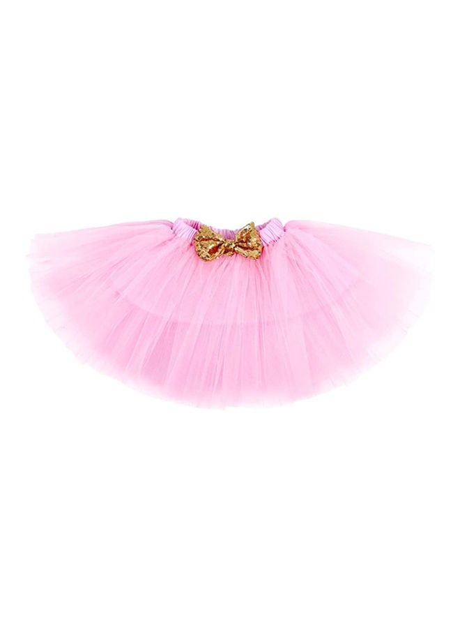 We Happy 1st Birthday Baby Girl Princess Party Costume Dress Baby Pink  - Image 3