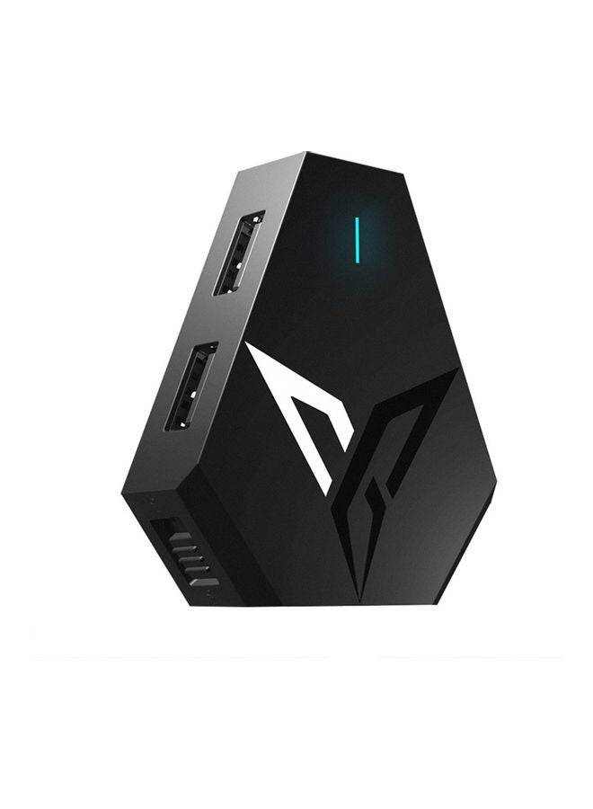 Q1 Bluetooth Keyboard And Mouse Adapter Black