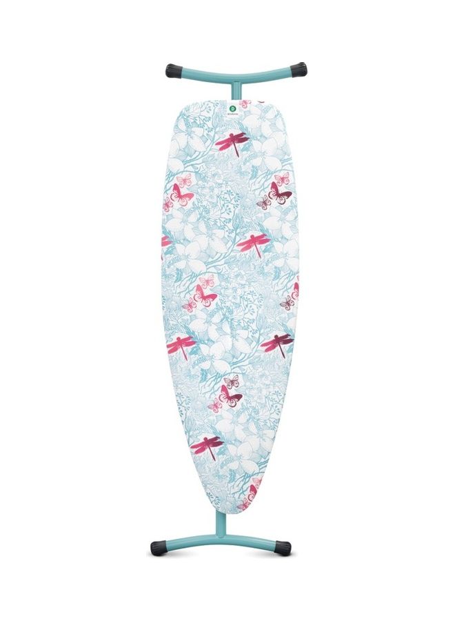 brabantia - Ironing Board Size D With Silicon Heat Pad Botanical 135 x 45cm - Image 1