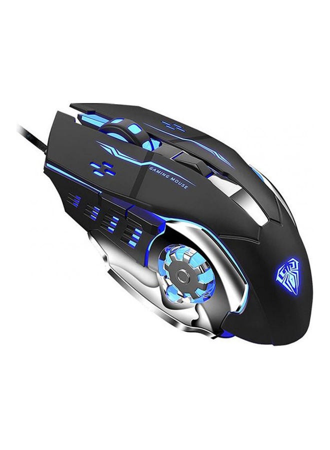 AULA - Mouse Metal Gaming USB - Image 1