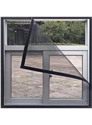 Invisible Anti-Mosquito Removable Window Screen Net Black - v1623059222/N48015934A_1