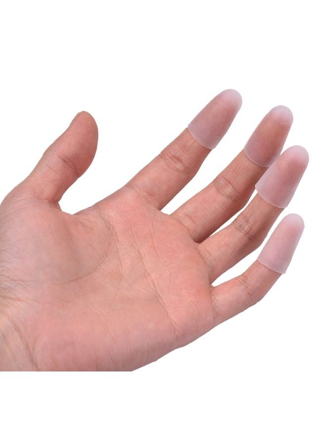 مزليدي مجموعة من 4 واقيات لرؤوس الأصابع للجيتار بتصميمٍ رقيق للغاية مع علبة - Image 4