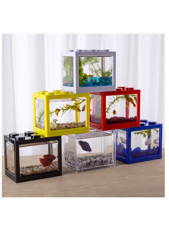 Mini Fish Tanks Row Aquarium Red 12.00x8.00x10.50cm - Image 3