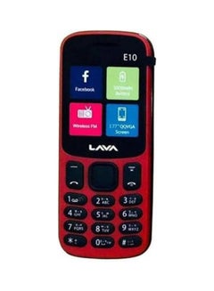 LAVA E10 MOBILE 2G 512MB V2 Black / RED
