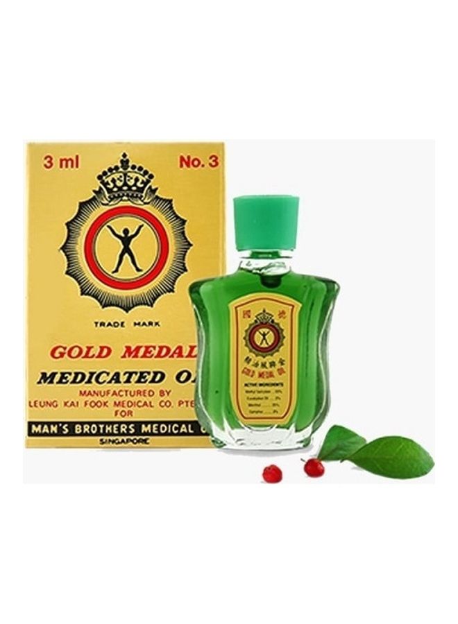 GOLD MEDAL 4-Piece Medicated Oil Set 3ml  - Image 2