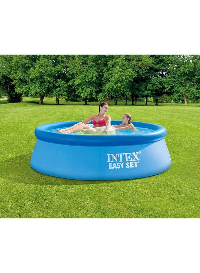 INTEX - Inflatable Portable Lightweight Unique Design Non-Toxic Easy Set Pool For Kids 244x76cm - Image 1