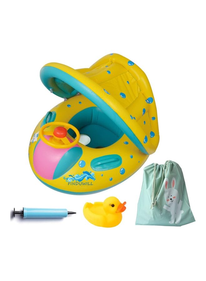 XiuWoo Inflatable Summer Swimming Pool Tube with Toy and Bag - Image 1