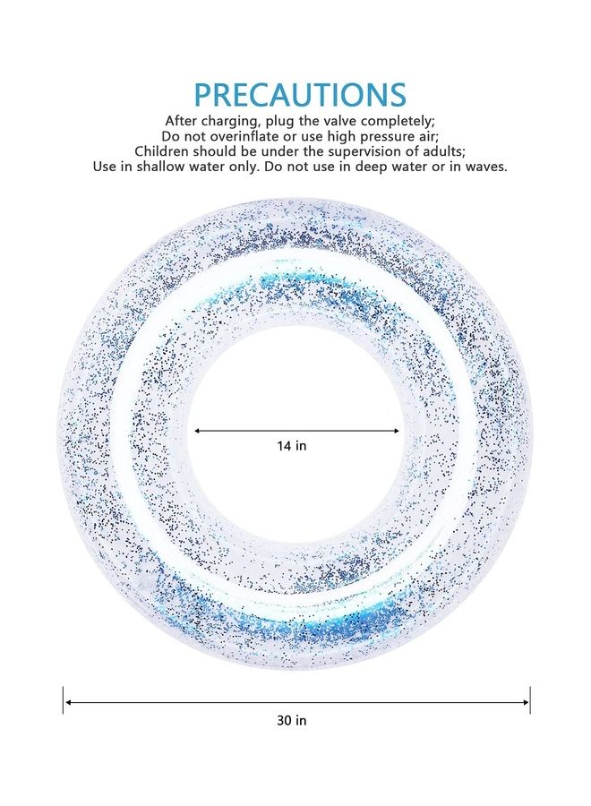 XiuWoo 3-Piece Inflatable Summer Swimming Pool Tube Set - Image 3