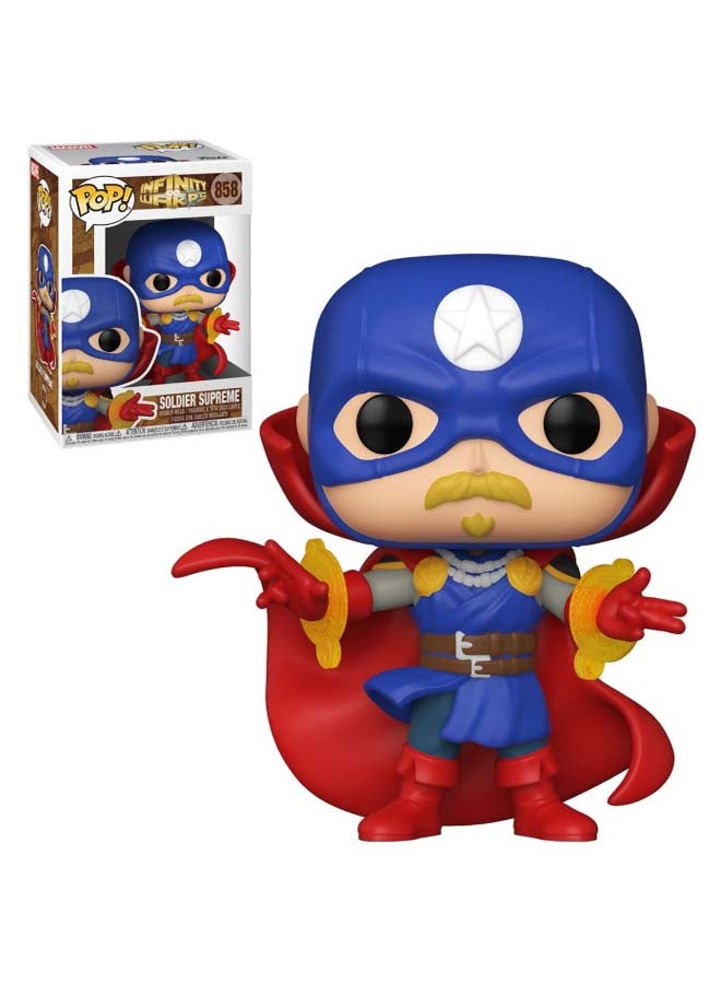 فانكو مجسم شخصية الأكشن سولدجر سوبريم من فيلم "Infinity Wars" 3.75بوصة  - Image 2