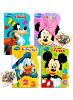 Bendon Publishing 4-Piece Disney Mickey Mouse Books for Kids  - Image 1