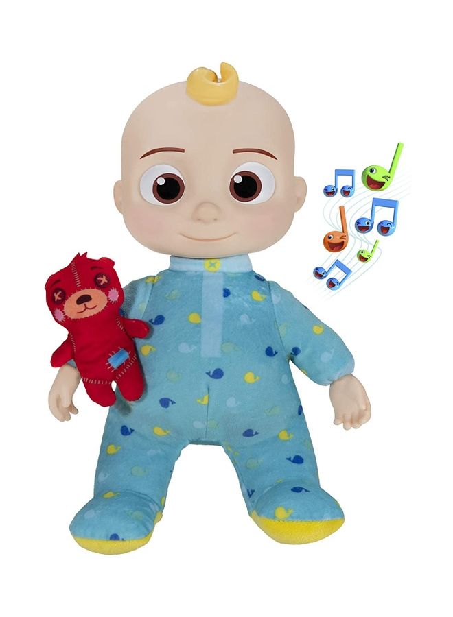 كوكوميلون دمية مع جسم محشو ناعم لوقت النومتصدر موسيقى و أصوات 30.50سم - Image 1