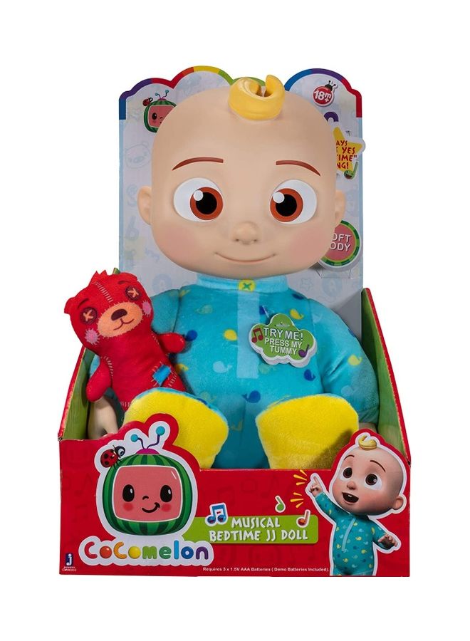 كوكوميلون دمية مع جسم محشو ناعم لوقت النومتصدر موسيقى و أصوات 30.50سم - Image 3