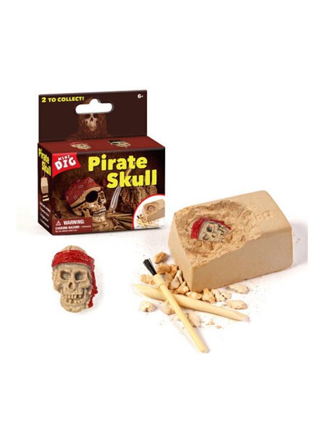 NIBEMINENT DIY Digging Treasure Puzzle Exploration Educational Toys 8x3.5x5.5cm