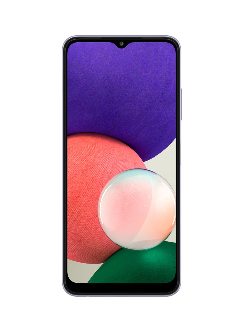 سامسونج هاتف جالاكسي A22 ثنائي الشريحة بذاكرة رام سعة 4 جيجابايت وذاكرة داخلية سعة 64 جيجابايت يدعم تقنية 5G بلون بنفسجي فاتح - إصدار الشرق الأوسط - Image 2
