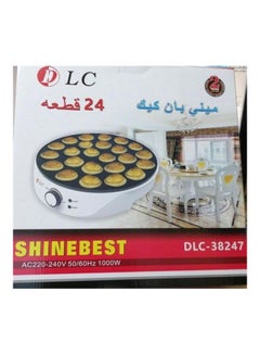 24 In 1 Mini Pancake Maker 1200.0 W DLC-38247 White - v1623071115/N48021806A_5