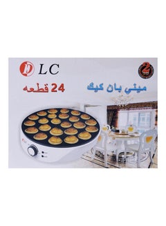 24 In 1 Mini Pancake Maker 1200.0 W DLC-38247 White - v1623071115/N48021806A_6