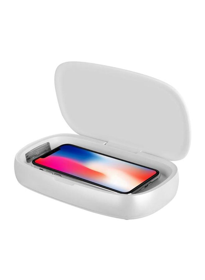 Momax - UV  Sanitizing Wireless Charging Box White - Image 1