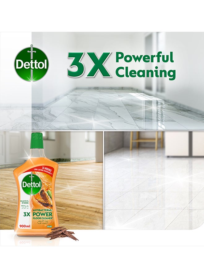 ديتول منظف أرضيات قوي ومضاد للبكتيريا برائحة العود برتقالي 900ملليلتر - Image 3