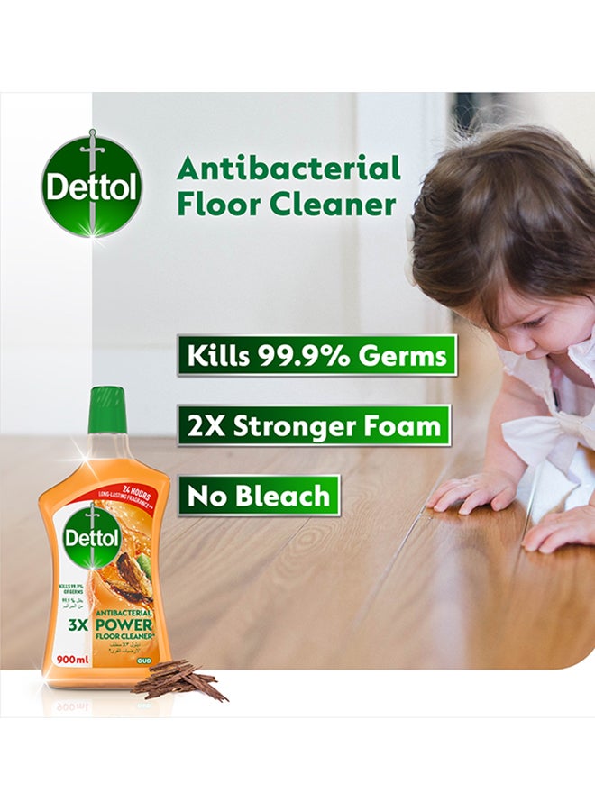 ديتول منظف أرضيات قوي ومضاد للبكتيريا برائحة العود برتقالي 900ملليلتر - Image 2
