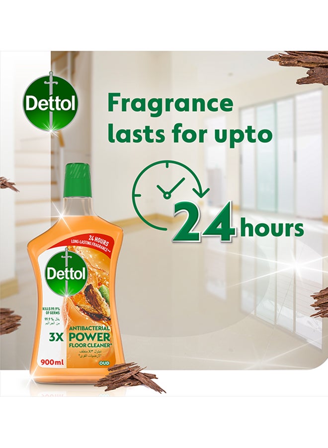 ديتول منظف أرضيات قوي ومضاد للبكتيريا برائحة العود برتقالي 900ملليلتر - Image 5