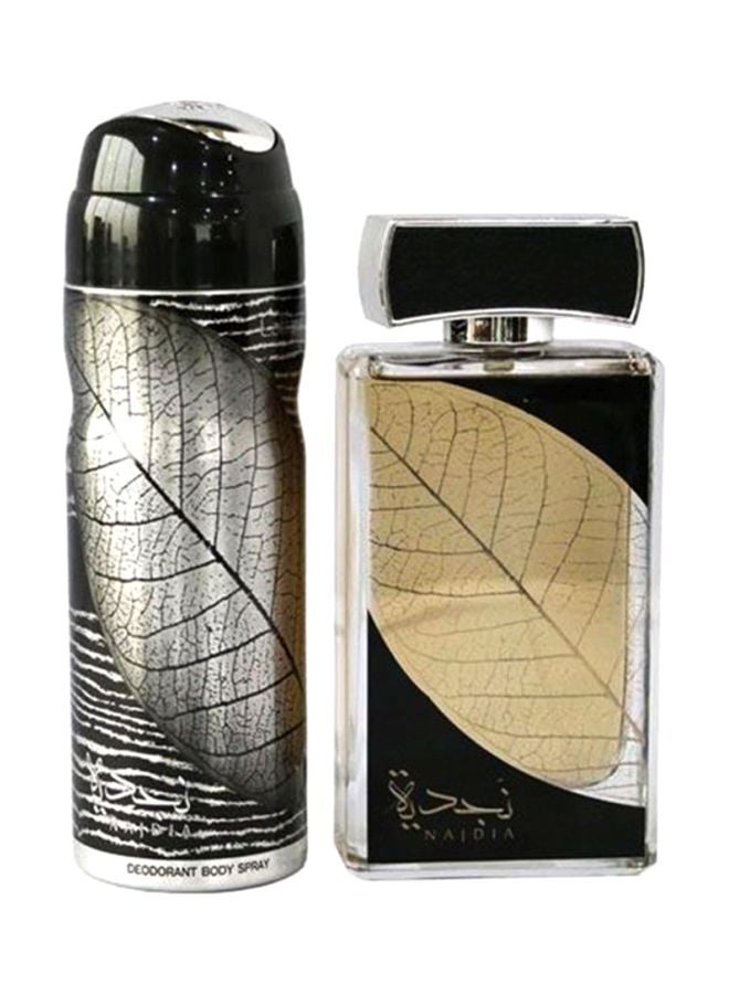 لطافة مجموعة الهدايا نجدية، مكونة من قطعتين EDP 100 Ml, Deodorant  200ملليلتر  - Image 1
