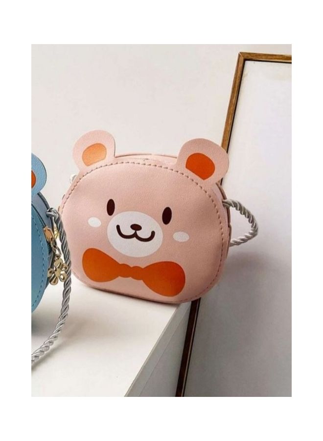 Crossbody Bag Pink/Orange/Brown - Image 3