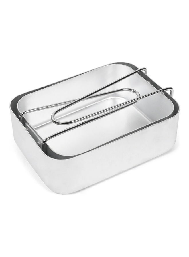 طقم أدوات طهي للتخييم من الألومنيوم مكون من قطعتين 19x6.80x14سم - Image 1