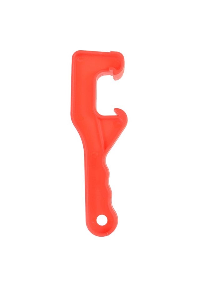 Plastic Gallon Bucket Pail Paint Barrel Lid Opener Orange - Image 1
