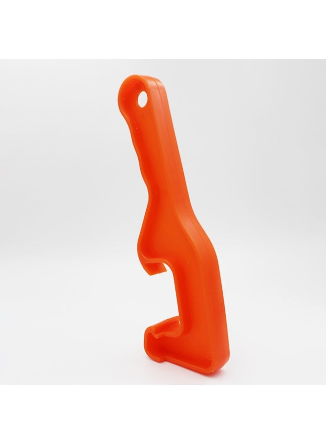 Plastic Gallon Bucket Pail Paint Barrel Lid Opener Orange - Image 3
