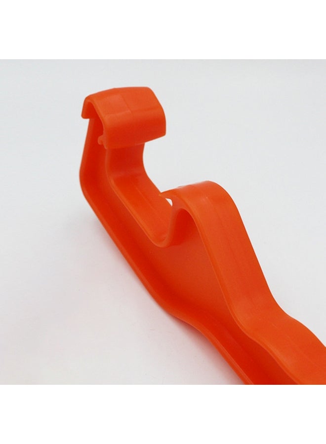 Plastic Gallon Bucket Pail Paint Barrel Lid Opener Orange - Image 5