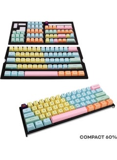 Ducky Cotton Candy SA Keycaps 108 ABS Doubleshot Set for Keyboards or MX Compatible Standard Layout  - Image 5