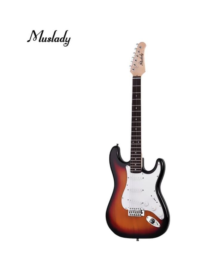 Muslady 21-Frets 6 -String Solid Wood Electric Guitar With Speaker/Pitch Pipe/Guitar Bag/Strap/Picks  - Image 5