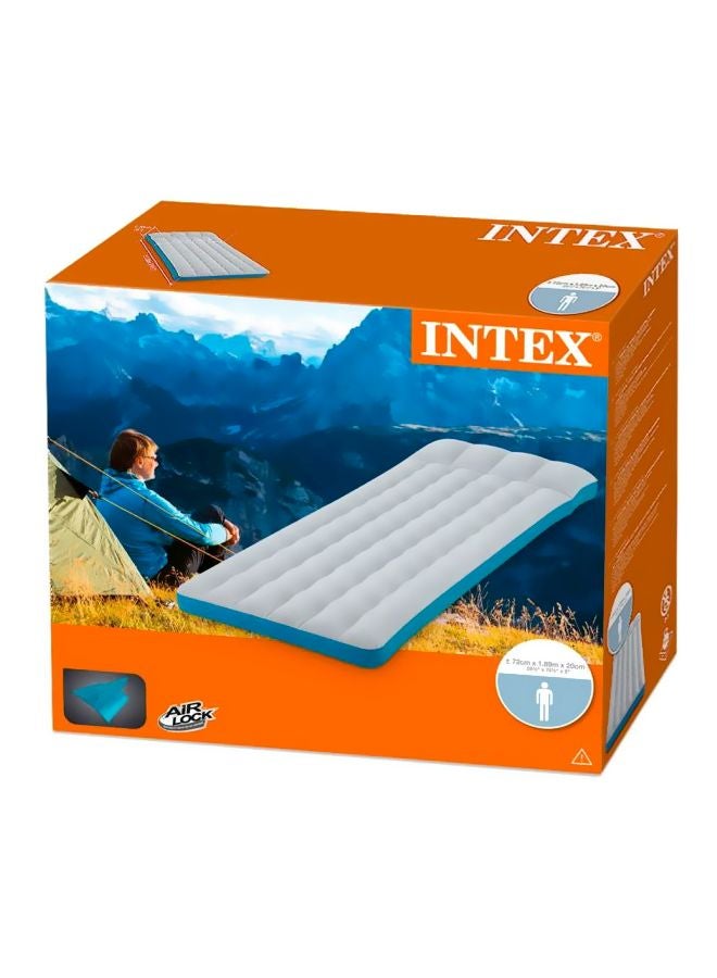 INTEX - Camping Mat Combination White/Blue 72x189x 20cm - Image 1