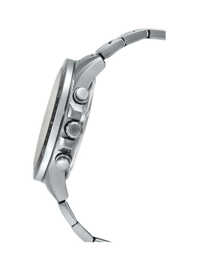 كاسيو ساعة يد إديفيس كرونوغراف طراز EFR-552D-1AVUDF - قياس 53 مم - لون فضي للرجال - Image 3